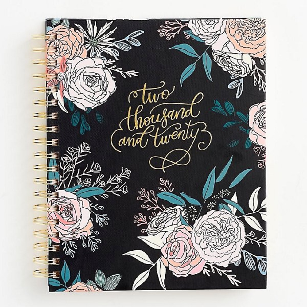 Paper Source 2020 Rose Floral Large Planner
